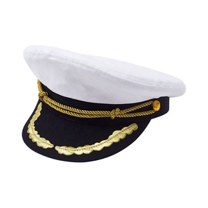 Casquette d'officier sur mesure en gros avec écusson – Casquette et chapeau d'officier avec patch de badge - Product Image 6