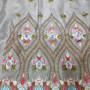 Costumes féminins indiens modernes de créateur, non cousus, brodés à la main, style traditionnel, haute qualité, protection solaire - Product Image 1