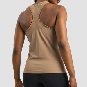 Nueva Camiseta Deportiva de Tirantes Largos con Cuello en U para Mujer, Transpirable, Absorbente de Sudor, para Entrenamiento Deportivo, Compresión - Product Image 2