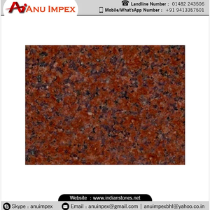 Pierre de construction en granit rouge rubis naturel pour comptoirs, revêtements de sol, façades et projets de construction - Product Image 6