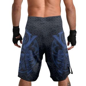 Men MMA Shorts Urban Print <b>Elastic</b> Waist Gym Training Kickboxing Lightweight Quick Dry Colorful Top top mens mma martial arts - Product Image 4