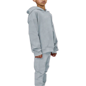 Nueva Llegada 2026 Conjuntos de Ropa Deportiva de Forro Polar para Niños, Conjuntos de Ropa de Invierno de Alta Calidad para Niños con Bolsillos Laterales - Product Image 2
