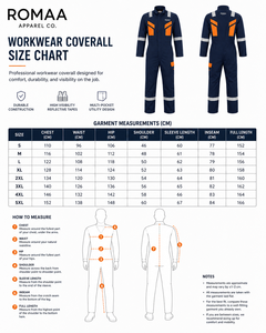 Navy Blue Orange Silver Custom Reflective Spandex Hi Visibility <b>Waterproof</b> Anti-Bacterial Workwear Coverall Industrial Boiler - Product Image 3