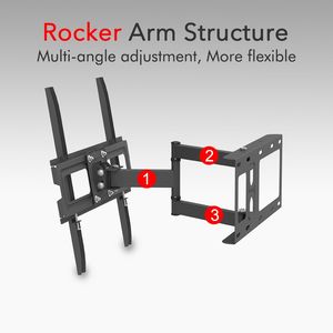 Supporto TV a Pendolo Singolo da 60 Pollici con Capacità di 35Kg e Inclinazione 10~10° - Product Image 5