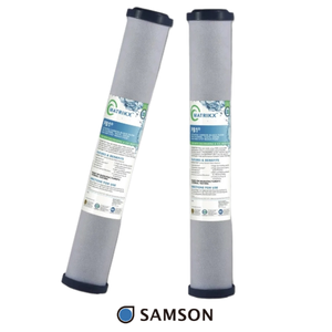 Pièces de filtre à eau, filtre à bloc de carbone industriel, cartouche de filtre à eau de 20 pouces, approvisionnement stable - Product Image 1