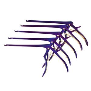Pakistan-made Surgical Instruments <b>Set</b> 5 Stainless Steel Kerrison <b>Punches</b> Rongeur Forceps Machinery Power - Product Image 1
