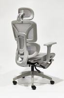 Chaise ergonomique pivotante et réglable en maille de haute qualité pour bureau et salle de conférence, confortable et multifonctionnelle