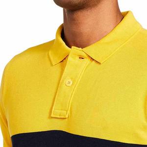 Vente en gros de polos pour hommes à manches courtes, style unique, nouvelle mode, trois couleurs contrastées, best-sellers - Product Image 3