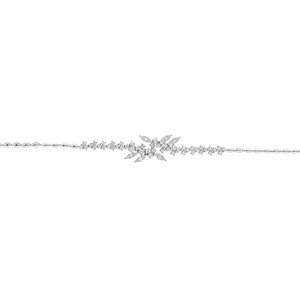 Lab Grown Diamond Tennis <b>Bracelet</b> for Women and Men, Mix Cut Diamond Tennis <b>Bracelet</b> For Wedding, White Gold moissanite <b>Bracelet</b> - Product Image 3