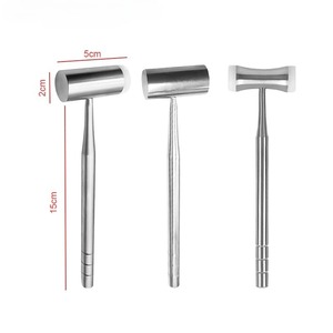 Martillo dental de alta calidad de 1 pieza, de doble cabeza, con mango de nailon y acero inoxidable 304, herramienta quirúrgica autoclavable para extracción de huesos dentales - Product Image 3