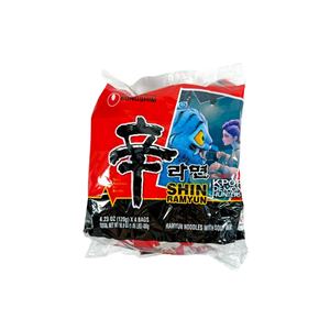 Fideos Negros NONGSHIM SHIN RAMYUN KDH, Paquete de 16 - Product Image 3