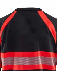 Vêtements de travail, uniforme d'entreprise, logo personnalisé, polos à manches courtes pour hommes, polos de travail pour le personnel de l'entreprise, polos intelligents à haute visibilité - Product Image 4