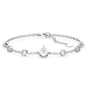 REYES Pulseras de Cadena con Diamantes Cultivados en Laboratorio Certificados por IGI para Mujer, Pulsera de Eslabones de Oro Blanco de 14K, Joyería de Regalo Personalizada - Product Image 1