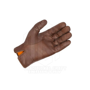 Custom Made High Quality Leather <b>Gloves</b> Winter Outdoor Touch Screen Breathable <b>Wool</b> Lining Wrist Casual Made in Pakistan - Product Image 5