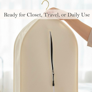 Bolsa de Ropa Impermeable, Moderna y Resistente con Cierre, de Tela No Tejida, para Guardar Abrigos, Vestidos y Trajes, Ideal para Viajes - Product Image 6