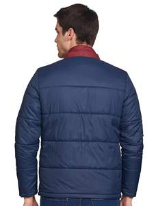 Chaqueta Acolchada de Lona para Invierno, Resistente al Viento, con Cuello Mao y Cierre de Cremallera, Servicio OEM - Product Image 6