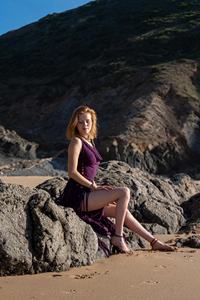 Vestido Maxi Bohemio con Flecos, Espalda Descubierta, Vestido de Festival, Vestido Fluido Boho para Vacaciones de Verano en la Playa - Product Image 2