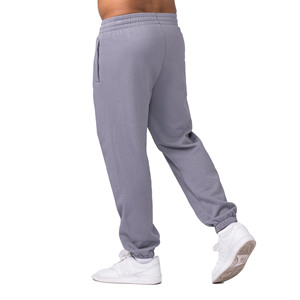 Custom Joggers Sweatpants Men Drawstring Solid Casual Sweat Pant Track Logo Print Breathable Oversized Pants - Product Image 2