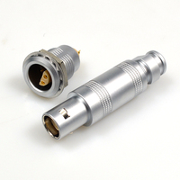 Cable Coaxial con Conectores BNC a FGG 1S de 4 Pines Macho para Instrumentos de Medición Sistema Norsonic