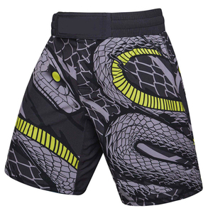 High Quality Wholesale Custom MMA <b>Grappling</b> <b>Shorts</b> with Digital Print Lightweight Quick Dry Breathable 100% Polyester - Product Image 5