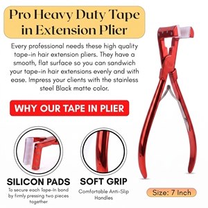Alicates de Extensión de Acero Inoxidable con Almohadillas de Silicona, Superficie Plana, Agarre Fuerte para Uso Doméstico - Product Image 3