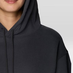 Sweat à capuche pour femme, nouveau style, en molleton de coton respirant et écologique, avec logo personnalisé, disponible en différentes tailles. - Product Image 6