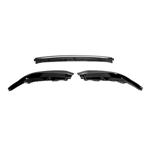 Spoiler Anteriore in ABS Nero Lucido S Line Pre LCI per <span class=keywords><strong>Audi</strong></span> <span class=keywords><strong>A5</strong></span> S5 <span class=keywords><strong>F5</strong></span> 2017-2020 - Product Image 5