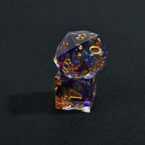 Ensemble de dés en résine de qualité supérieure, dés polyédriques en résine de haute qualité pour jeux de rôle sur table, accessoire de jeu professionnel, vente en gros - Product Image 2