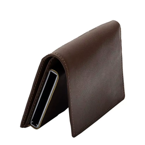 Porte-cartes en cuir véritable de qualité supérieure en provenance du Pakistan, portefeuille fin pouvant contenir jusqu'à 7 cartes, billets de banque, porte-cartes de crédit avec OEM - Product Image 2