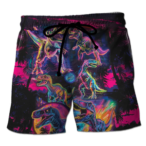Divertidos Shorts de Playa con Estampado de Pollo Kung Fu, Moda de Verano para Hombres y Niños, Shorts de Baño Casuales con Estampado 3D de Animales, Talla Grande - Product Image 3