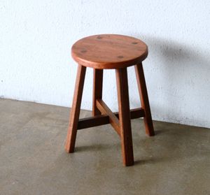 Premium Wooden <b>Stool</b> Durable Solid Timber Construction Traditional Style Compact Seating Furniture For Home Decor - Product Image 3