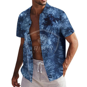 Camisas de Playa para Hombre, Colección de Verano, Hechas en Pakistán, 100% Algodón, Camisas Hawaianas para Hombre, Camisa Casual de Playa con Botones Personalizada - Product Image 3