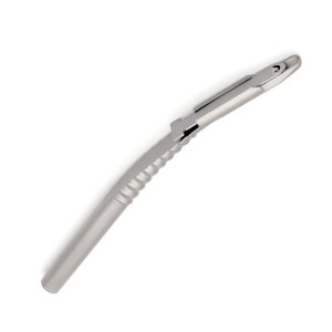 Grattoir osseux chirurgical manuel en acier inoxydable de haute qualité pour la collecte et le raclage osseux dentaire - Product Image 1