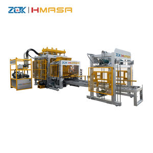 ZCJK Umweltfreundliche Blockformmaschine Produziert Automatisch Standard-Hohl- und Vollziegel QTY10-15 - Product Image 1