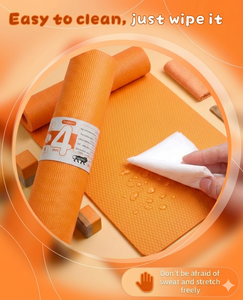 Tapete de Yoga de Silicona Plegable, Antideslizante y Ecológico, Marca Olivia, Tapete de Ejercicio Duradero Hecho a Mano - Product Image 3