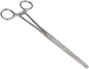 Pinzas Quirúrgicas Hemostáticas para Ducto Biliar 10"/8" Crile Medical de Acero Inoxidable, Manuales, Reutilizables, Certificadas CE ISO, de Grip Surgical - Product Image 4