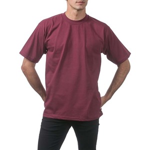 T-shirt basique pour homme, col rond, couleur unie, coton, vente en gros, vêtements décontractés, t-shirt surdimensionné - Product Image 3