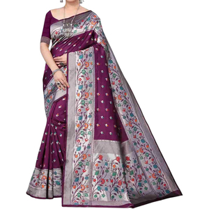 <b>Women</b> <b>Saree</b> with Elegant Embroidery Premium Fabric and Traditional Styling <b>for</b> Weddings Festivals and Special Cultural - Product Image 5