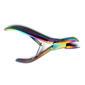 NAIL ART Toenail Clipper Trimmer Chameleon Rainbow Nipper Cutter Ingrown Pedicure Tool Professional Stainless Steel Sharp - Product Image 5