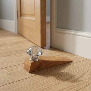 Beads <b>Glass</b> Cabinet <b>Knob</b> Novelty Shape Contemporary Design Durable Handle Self-adhesive Easy Installation Anti-Noise for <b>Door</b> - Product Image 5