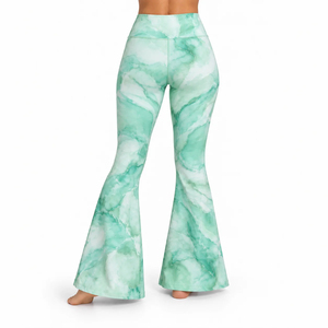 Casual Bell Bottom <b>Legging</b> Provides Soft Material Flexible Comfort & Stylish <b>Flared</b> Shape For Yoga Exercise & Everyday Lifestyle - Product Image 5