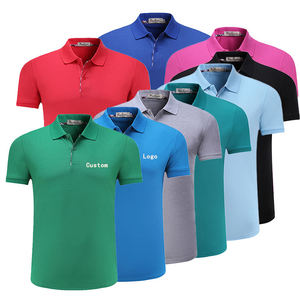 Chemises polo brodées sur mesure, vêtements uniformes en coton en gros pour les sorties, les bureaux, les événements et les entraînements - Product Image 6