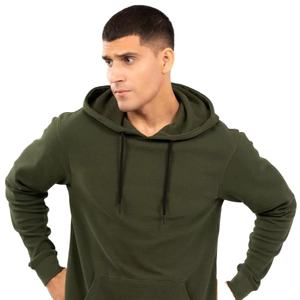 เสื้อฮู้ดผ้าฟลีซหนาแบบสวมหัวเสื้อสเวตเชิ้ตโอเวอร์ไซส์ทันสมัยโลโก้ออกแบบได้ตามต้องการแฟชั่นฮิปฮอปผลิตจากโรงงานในปากีสถาน - Product Image 2