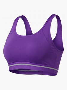 Sujetador Deportivo Ligero Sin Costuras para Mujer, Absorbe la Humedad, Logotipo Frontal, para Gimnasio, Entrenamiento, Running, Yoga, Fitness, Ropa Deportiva, Top de Entrenamiento - Product Image 6