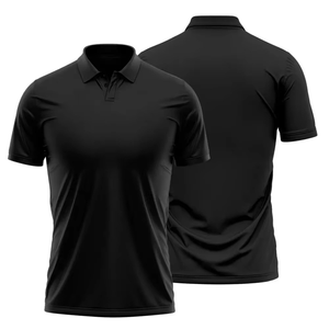 Camiseta Polo de Golf Personalizada con Logotipo de Equipo, de Secado Rápido, Tejida, para Hombre, en Tela de Poliéster/Spandex, Transpirable - Product Image 4