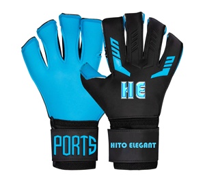 Top Vente Professionnel En Plein Air Formation Football Gardien Gants En Caoutchouc Antidérapant avec Protection Des Doigts Gants De Gardien - Product Image 2