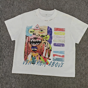เสื้อยืดผู้ชายสั่งทำพิเศษ พร้อมลายปัก 3 มิติ พิมพ์ลายสกรีน สไตล์ลำลอง คอกลม ทรงปกติ สีเทา ผ้าฝ้ายออร์แกนิค 100% - Product Image 1