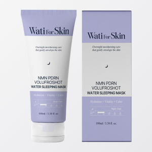 ผลิตภัณฑ์ดูแลผิวหน้าแบบดั้งเดิมของเกาหลี K-Beauty Whatiforskin NMN PDRN วอลลูม โปร ช็อต วอเตอร์ สลีปปิ้ง มาส์ก ผลิตในเกาหลี - Product Image 3