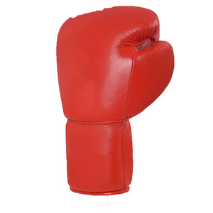 Nouveaux gants de boxe professionnels de haute performance rose et noir en cuir de vache véritable, personnalisables avec votre propre impression, à lacets, vente en gros - Product Image 1