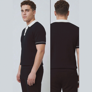 Custom Designed Logo Polo <b>Shirts</b> Turnover <b>Collar</b> Short Sleeve Blank Polo <b>T</b> <b>Shirt</b> for Summer Customized Print for Men - Product Image 2